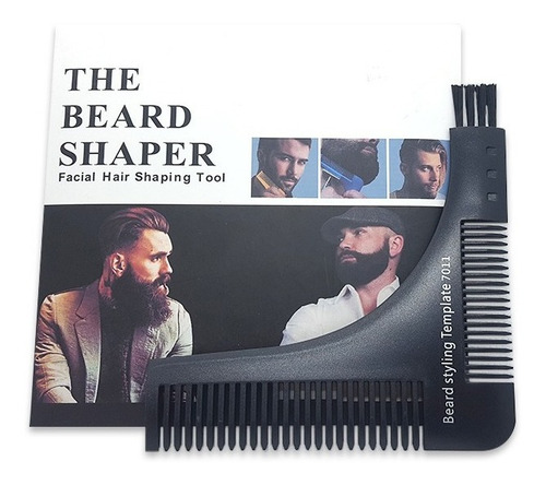 Imagen 3 de 4 de Peine Delineador Para Barbas (shaving Template)