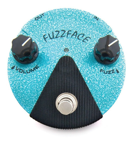 Pedal Dunlop Fuzz Face Mini Turquoise Jimi Hendrix