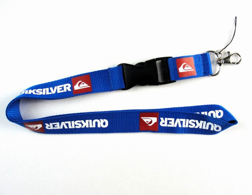 Lanyard Dc Quicksilver Porta Credencial Celular Llaves