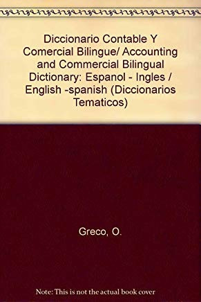 Libro Diccionario Contable Y Comercial Terminologia Bil *cjs