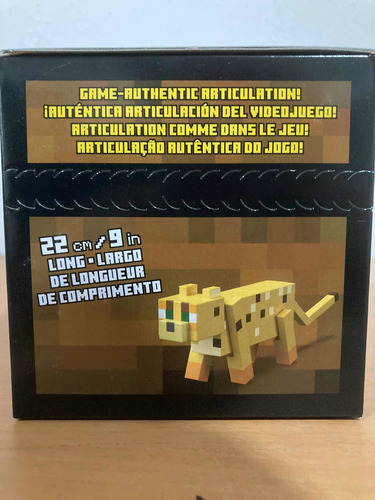 Ocelot Fusion Figures Minecraft Mattel Nueva Y Original