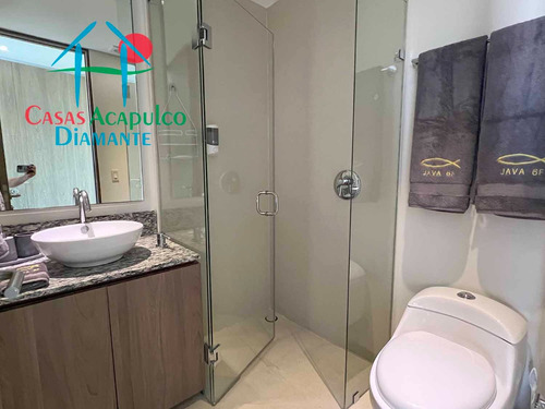 Cad La Isla Java F6. En Condominio De Playa. Terraza Con Vista A Las Albercas