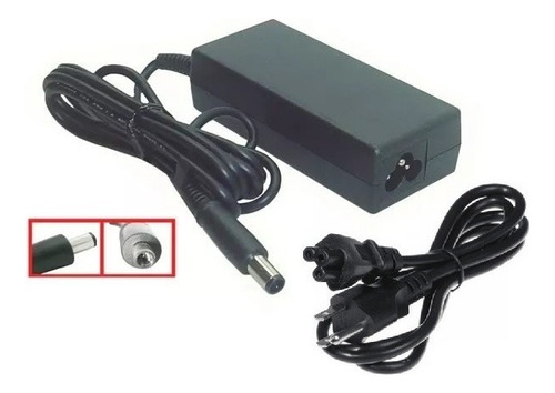 Cargador Compatible Hp Compaq Dv4 Dv5 Pin Centro 18.5v 3.5a