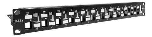 Nexxt Naw-pnel6a24 Patch Panel Modular 24 Puertos Cat6 Cat6a