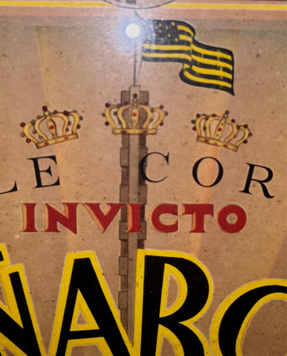 Peñarol 1949, Póster Original, El Más Buscado, Encuadrado. (Usado)
