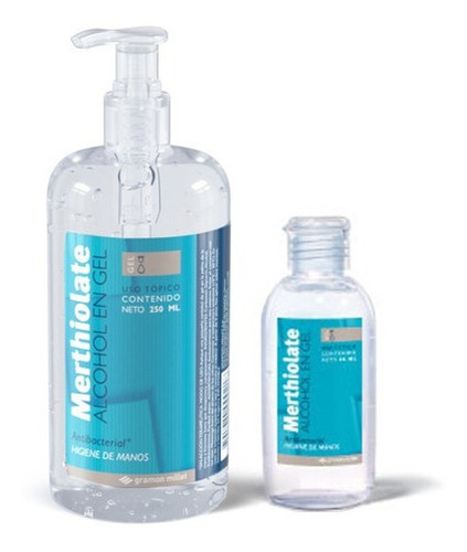 Merthiolate Alcohol En Gel X 250 Ml