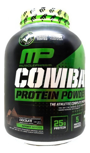 Suplemento en polvo Muscle Pharm  Combat Protein Powder proteínas