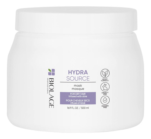 Biolage Hydra Source Mask | Revive Las Hebras Secas Para Un 