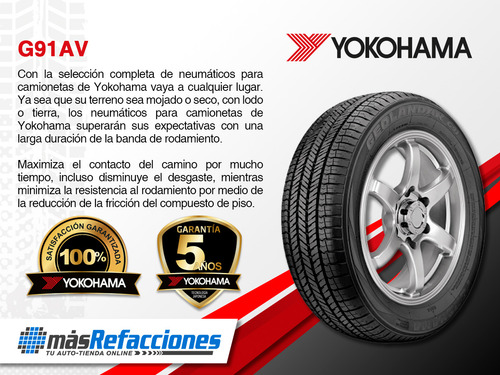 Llanta G91av 235/55r18 100 H Yokohama