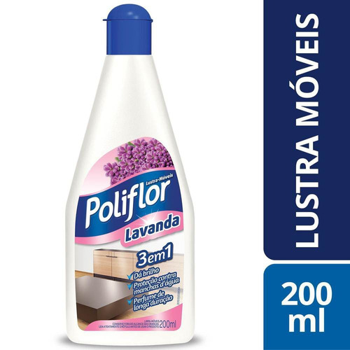 Lustra Móveis Lavanda Poliflor 200ml