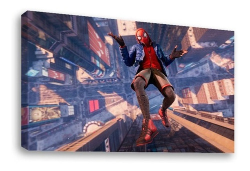 Cuadro Decorativo Canvas Moderno Spiderman Miles Morales 2