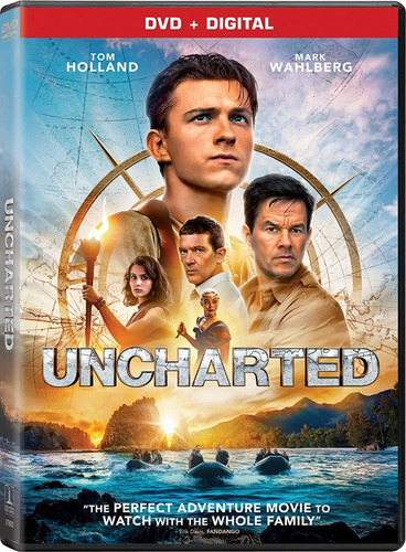 Dvd Uncharted / Fuera Del Mapa