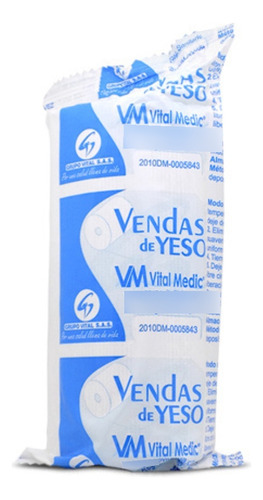 Venda Yeso 6¨x 5 Yardas X 6 Unid