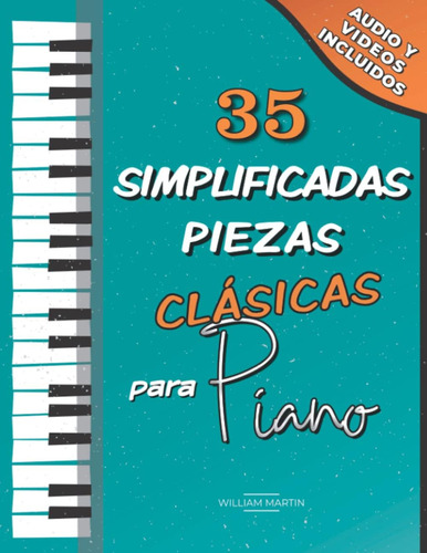 35 Simplificadas Piezas Clásicas Para Piano: Partitur, De Fácil, Piano. Editorial Oem, Tapa Blanda En Español