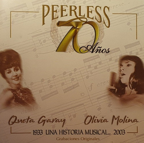 Cd Queta Garay + Olivia Molina + 70 Años