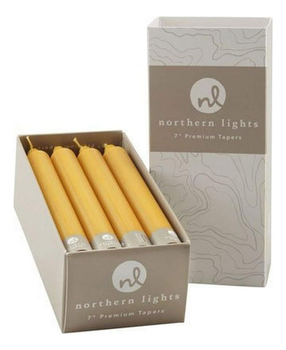 Northern Lights Candles Nlc Premium Tapers 12 Piezas Cara