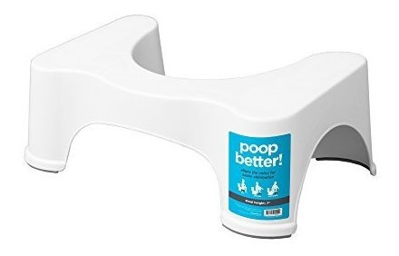 Squatty Potty The Original Bathroom Toilet Taburete, Blanco,