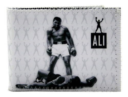 Billetera Hombre Ali Mohamed Diseño Boxeo 100% Original