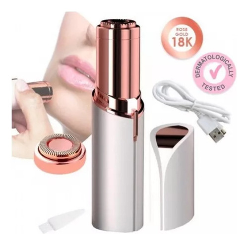 Depiladora Facial Removedor De Vello Sindolor Recargable Usb
