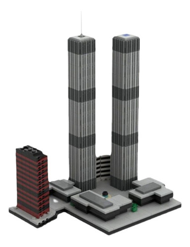 Minibloques De Construcción Del World Trade Center, 982 Piez