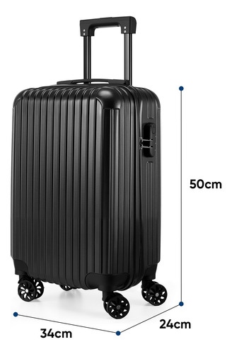 Maleta Mano Viaje Rigida 20pulgada Ruedas 360° Maleta Ligera