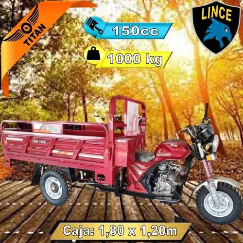 comprar Triciclo Naftero 1000kg Titan Lince 150cc 0km