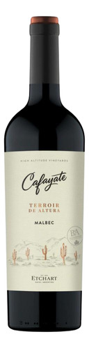 Vino Cafayate Terroir De Altura Malbec De 750 Ml