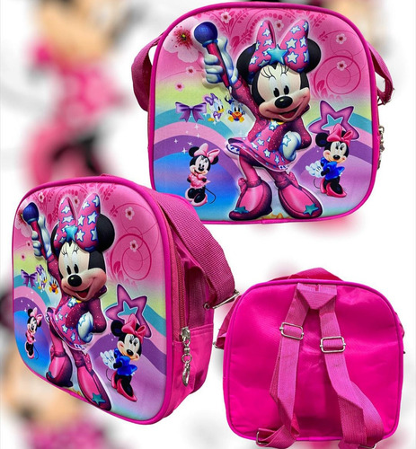 Lonchera Bolso Termica Impermeable Disney Minnie Mouse