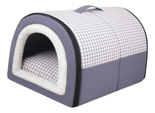 Casa De Animales Para Mascotas, Cama Para Mascotas 2 Gris S