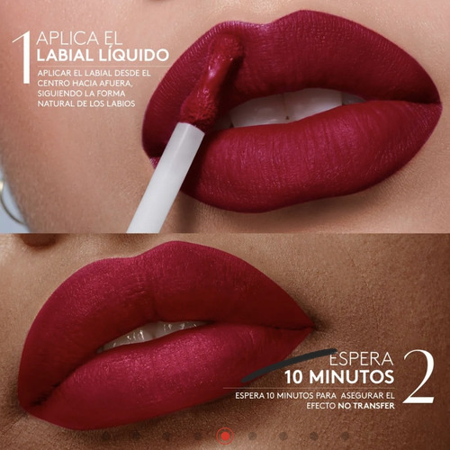 Labial Hidracolor Mate Líquido Esika