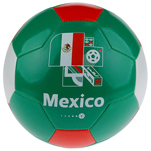 Fifa Copa Del Mundo Qatar 2022 Team Mexico Soccer Ball Souve