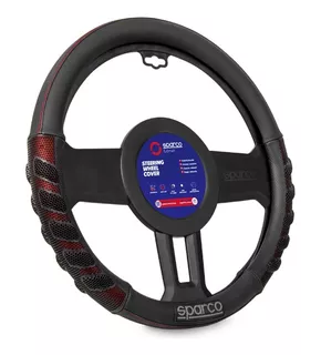 Funda Cubre Volante Forro De Timon Fibra Sparco Sps101rd