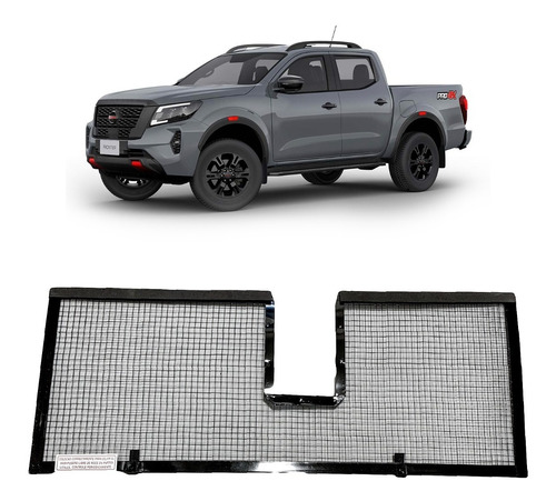 Mariposero, Protector De Radiador Nissan Frontier 2022 Refor