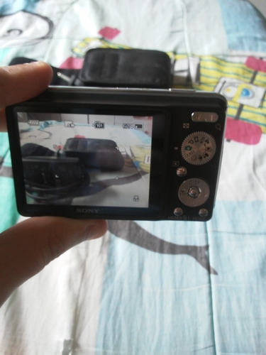Câmera Digital Sony Cyber-shot 12.1 Mp C/ Carregador E Bolsa