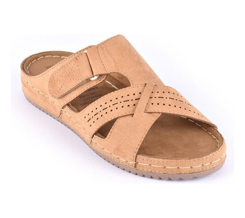 Priceshoes Sandalias Confort Mujeres 162472canela