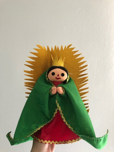 Virgen Artesanal De Tela, Muñeca Lele 