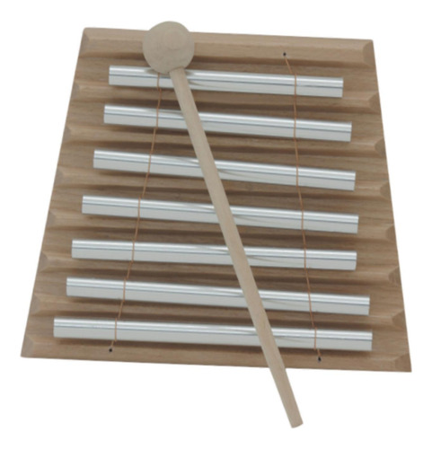 Campana De Percusión Manual De 7 Tonos, Carillón Portátil
