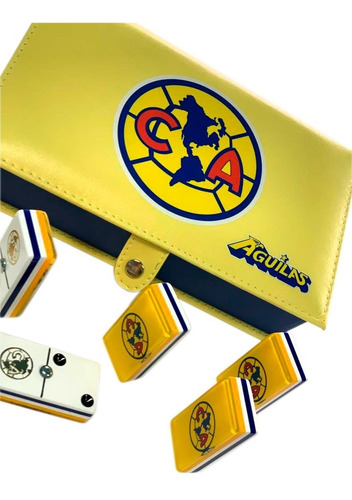 Domino America Ingles / Baraja Faisan Española Plastico Azul