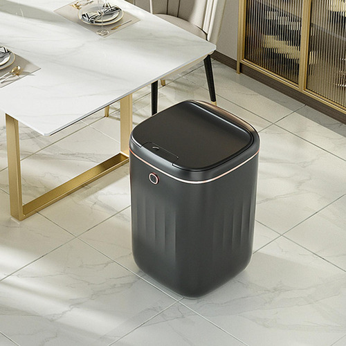 Cubo De Basura Inteligente Con Sensor De Movimiento Para