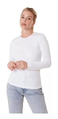 Camiseta Termica Blanca | MercadoLibre 📦