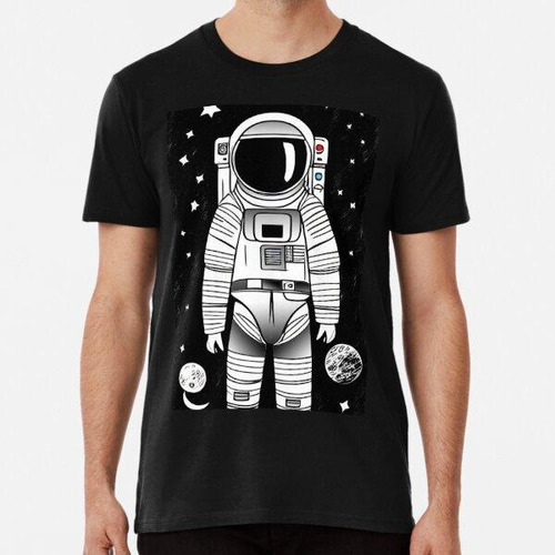 Remera ¡flotando En El Espacio! Algodon Premium