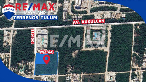 Oportunidad Terreno De 2500 M2 A Solo 100 Mts De La Av Kukulcan Region 15 De Tulum