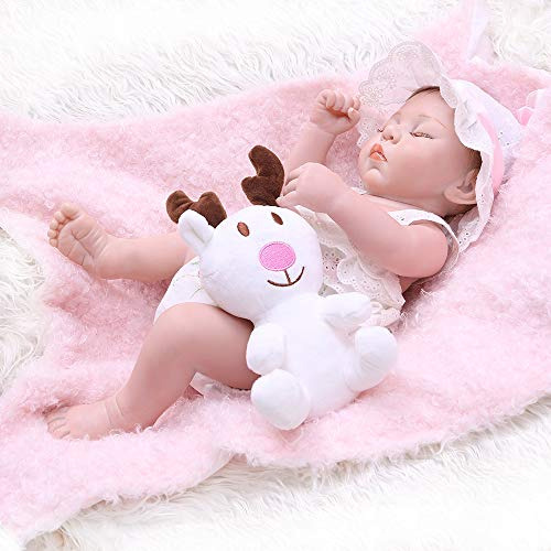 Reborn Baby Dolls Silicona Full Body Sleeping Girl Dolls Rea