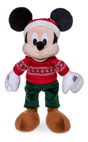Mickey Mouse Peluche Feliz Navidad 41cm Disney Store Uk