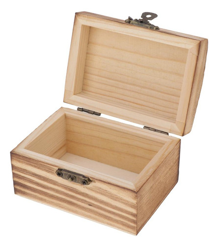 Caja De Con Cierre Frontal 4 × 2.5 × 2 Pulgadas Caja Retro