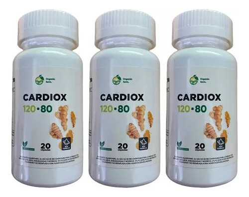 Pack X3 Cardiox 120-80 Original Fnl - Precio De Oferta