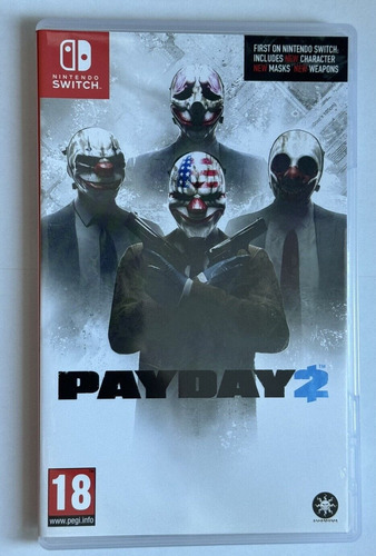 Payday 2 Nintendo Switch Físico Seminuevo Meda Flores