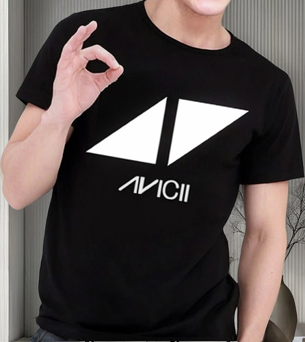 Playeras Camiseta Logo Avicii Dj Inmortal Unisex+ Regalo