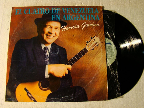 Hernan Gamboa El Cuatro De Venezuela En Argentina  Vinilo Ar