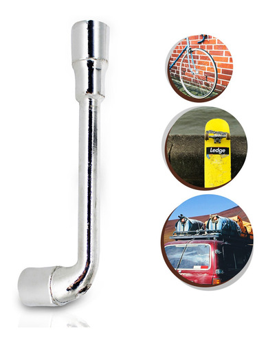 Imagem 1 de 7 de Chave Biela Tipo L 13mm Ferramenta Trabalho/domestico Orig.